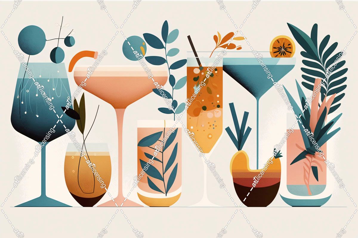 Mid Century Cocktails And Drinks 1