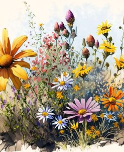 Watercolor Wildflowers 4