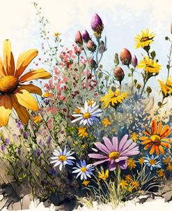 Watercolor Wildflowers 4