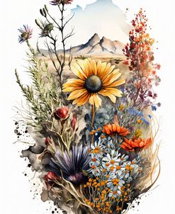 Watercolor Wildflowers 17