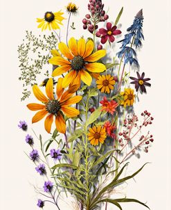 Watercolor Wildflowers 19