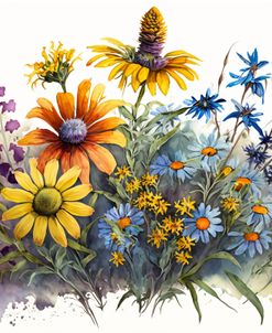 Watercolor Wildflowers 9