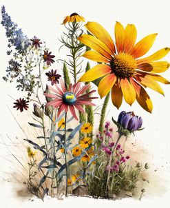 Watercolor Wildflowers 13