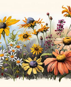 Watercolor Wildflowers 25