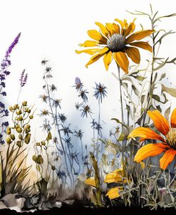 Watercolor Wildflowers 28