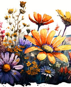 Watercolor Wildflowers 29