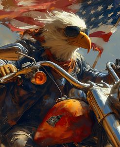 Bald Eagle Biker 4