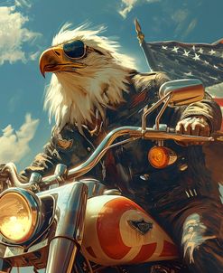 Bald Eagle Biker 5