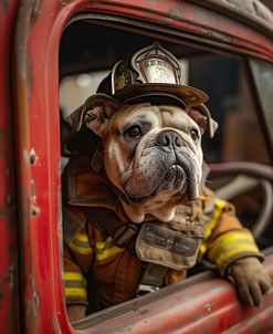 Firefighter Dog 1