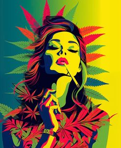 Marijuana Popart 1