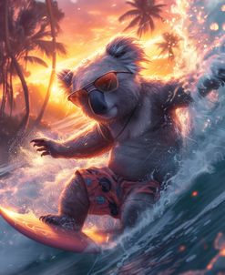 Koala Surfer