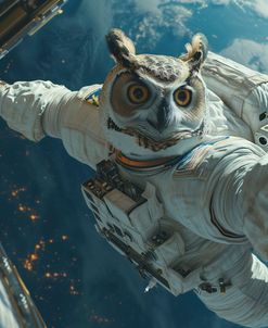 Owl Astronaut