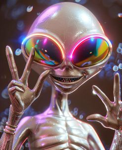 Happy Peace Alien 1