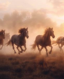 Horses In The Mist 4