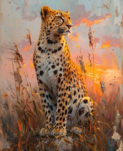 Leopard At Sunrise 1