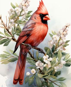 Cardinal on Spring Branch