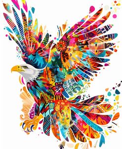 American Bald Eagle Maximalism1