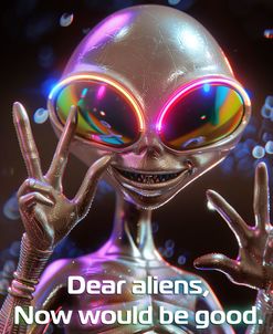 Happy Peace Alien