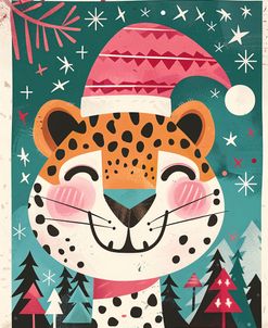 Happy Christmas Leopard