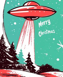 Comic Christmas UFO