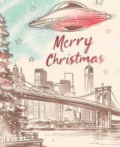 New York Christmas UFO