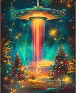 Vibrant Christmas UFO 1