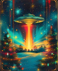 Vibrant Christmas UFO 2