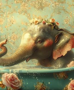 Bathing Elephant 1