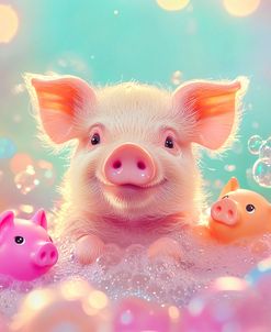 Bathing Piggy