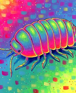 Psychedelic Isopod