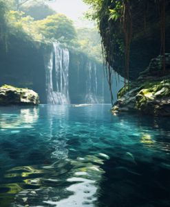 Tropical Waterfall