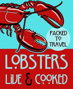 Lobsters Live Cooked
