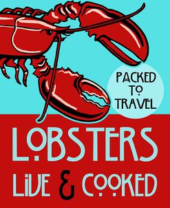 Lobsters Live Cooked