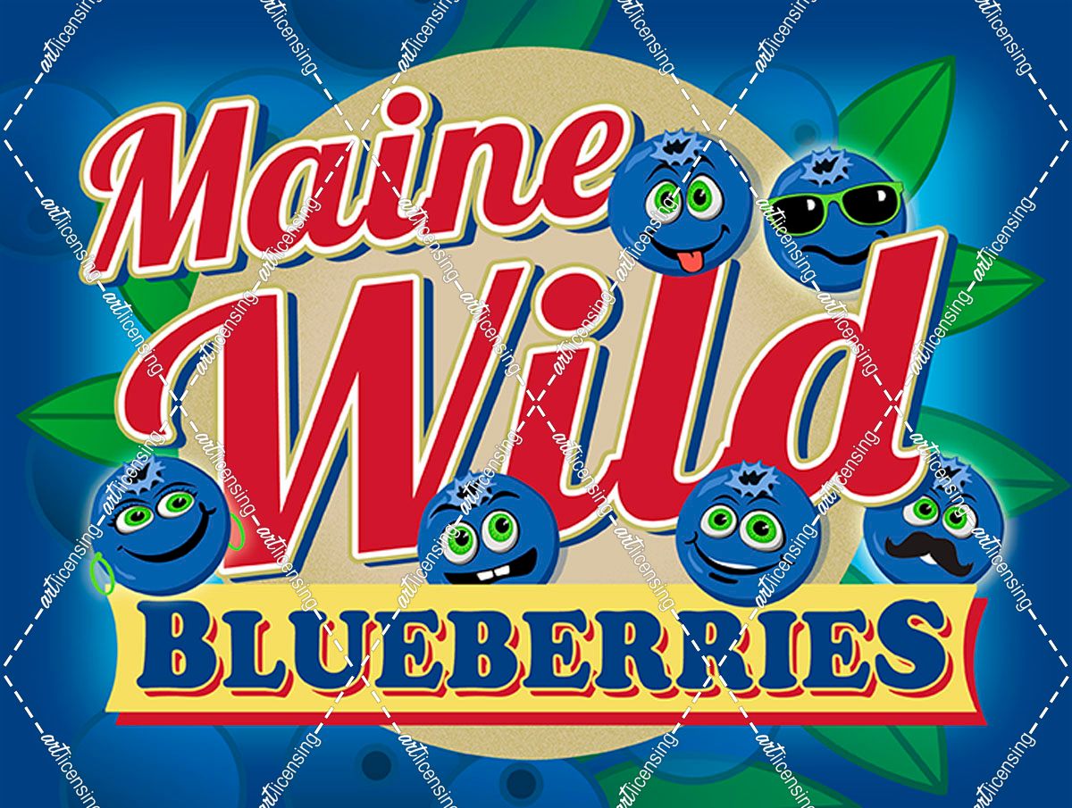 Maine Wild Blueberries