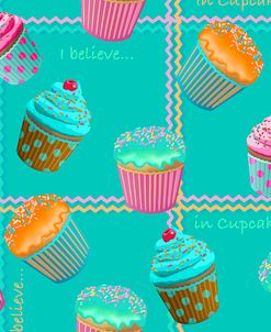 Cupcake Turquoise