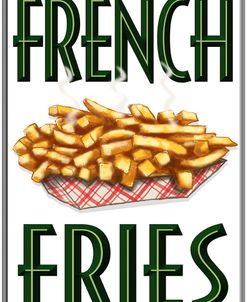 French Fries Vertical
