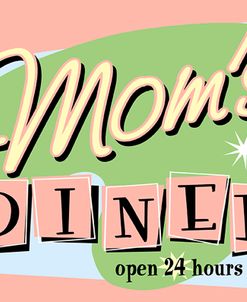Moms Diner Retro Pink