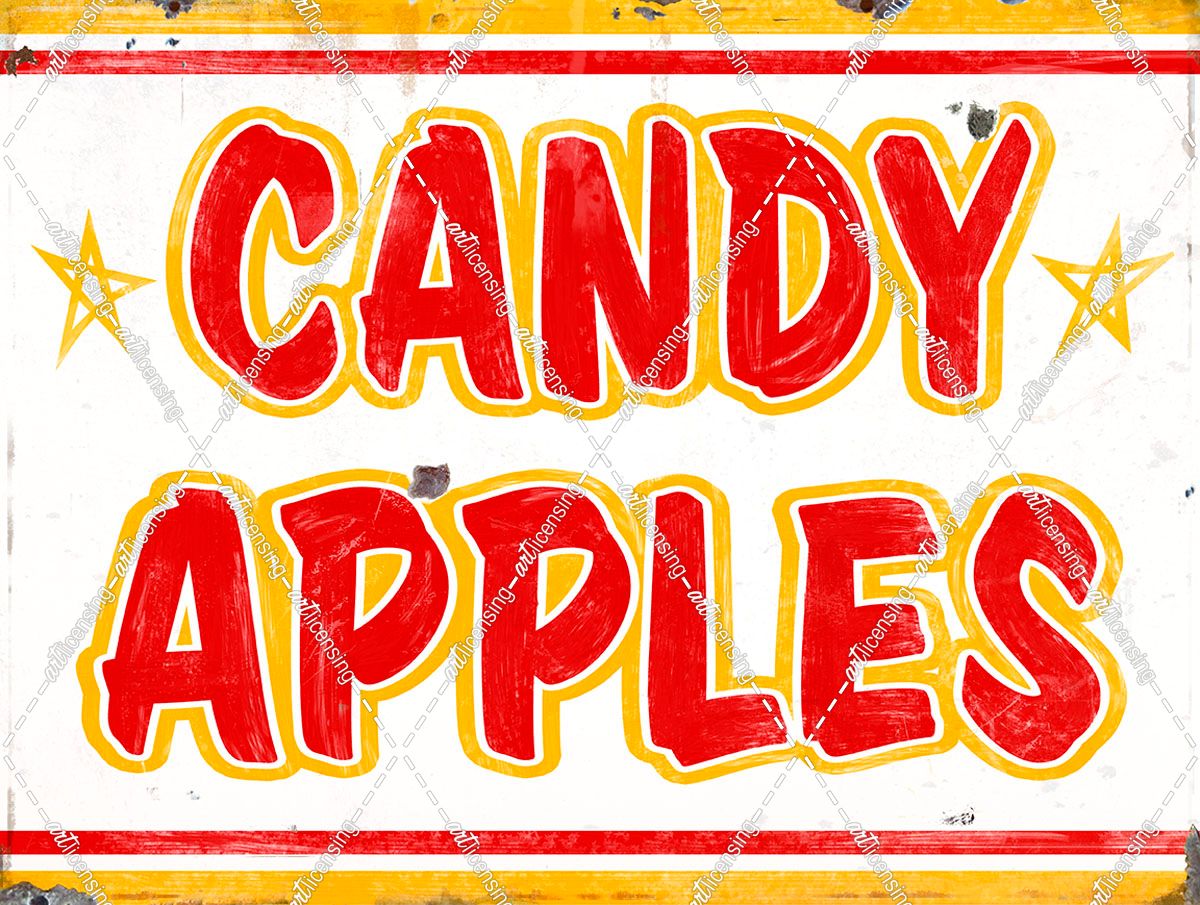 D100846 Candy Apples Rectangle