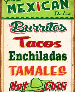 D104068 Mexican Sign Board
