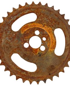 51767 Rusty Fine Tooth Gear Wall Decal 24