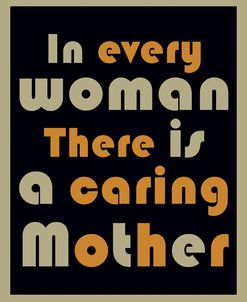 Caring Mother Word Art