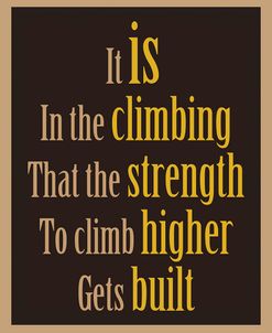 Climber Word Art