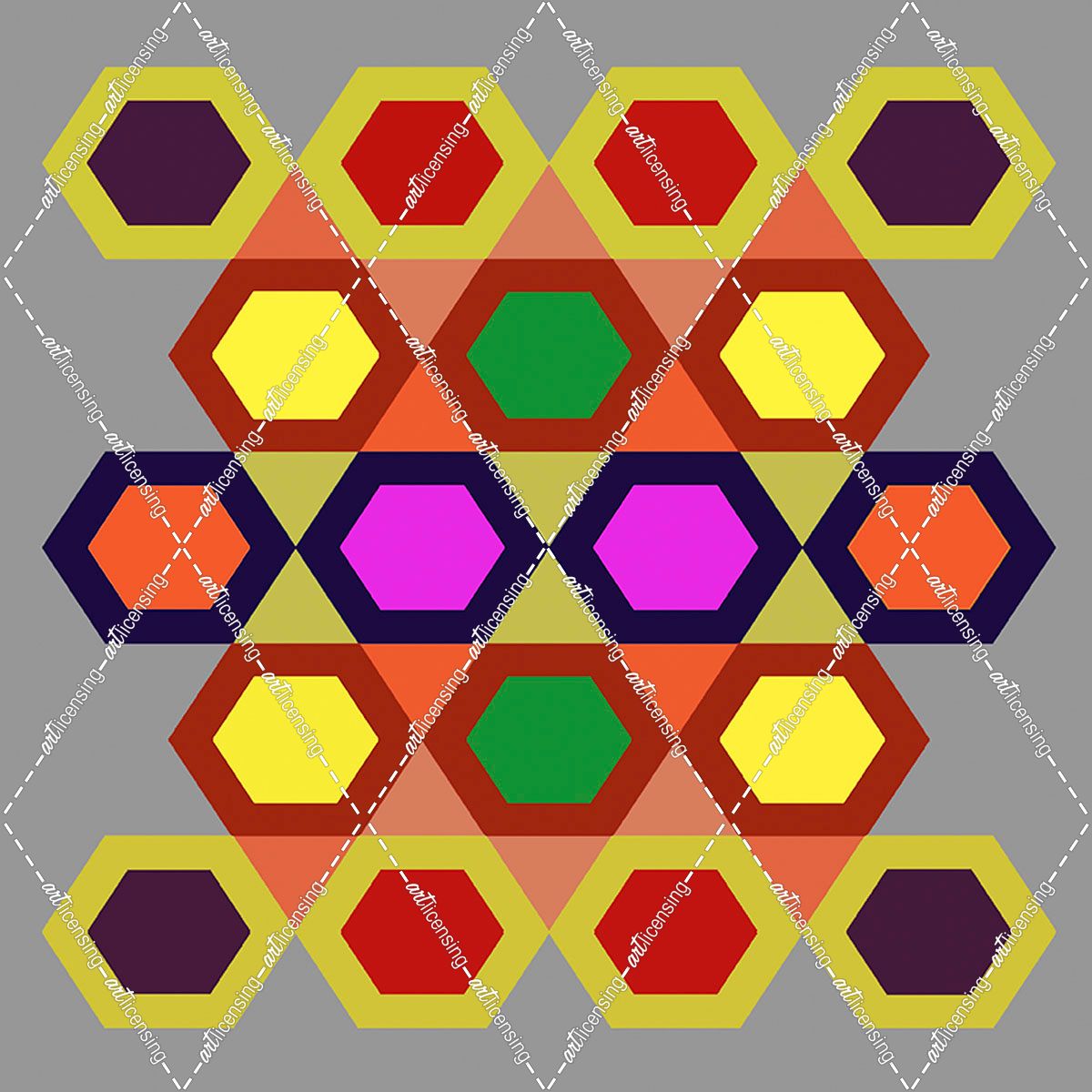 Hexagon Pattern-23