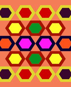 Rainbow Hexagon-1