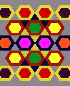 Rainbow Hexagon-2