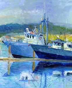 Fishing Boats On Oregon Coast