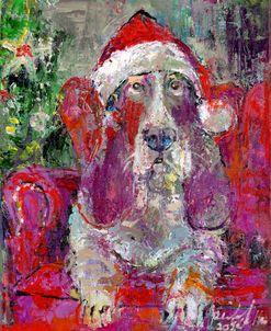 Hound Dog Santa