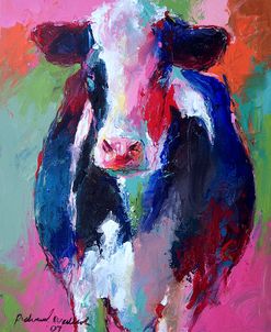 Art Pink Cow