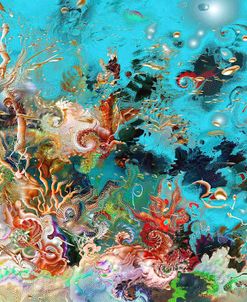 Coral Reef 77 -2 (Diptych)