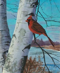 Painting For Red Bird